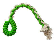 Игрушка Стрейчевая веревка из латекса и хлопка
