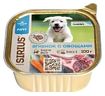 Sirius Консервы для щенков (Ягненок, овощи, рис)