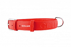 Collar Glamour Ошейник с объемной надписью красный