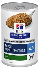 Hill's d/d Food Sensitivities влажный корм для собак (Утка)