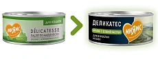 Мнямс Delicatesse Паштет для кошек (Кролик с зеленой фасолью)