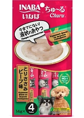 INABA Churu Куриное филе с говядиной