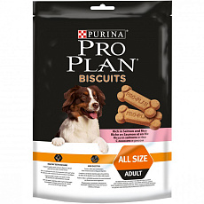 Purina Pro Plan Biscuits Salmon and Rice, 400 г