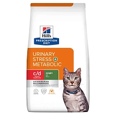 Hill's Prescription Diet c/d Urinary Stress + Metabolic для кошек (курица)