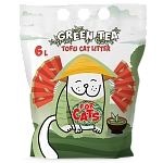 FOR CATS Наполнитель Tofu Natural (зеленый чай)