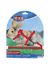 Набор "Trixie" (шлея+поводок) для кроликов