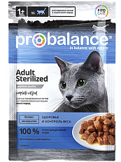 ProBalance Консервированный корм Sterilized Cat