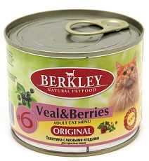 Berkley для кошек (Телятина с лесными ягодами)