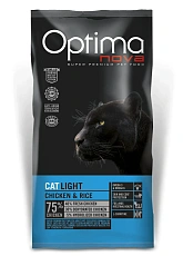 Optimanova Cat Light (Курица и рис)