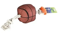 PetStar Игрушка для собак Мяч Баскетбольный с канатом