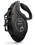 Поводок-рулетка Flexi Giant Black Edition, лента