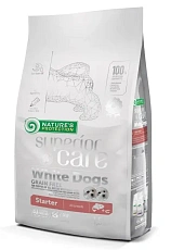 Nature's Protection Superior Care White Dogs Starter (Лосось)