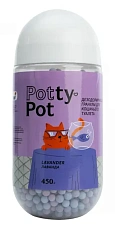 Potty-Pot Дезодорирующие гранулы Лаванда