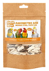 Smile King Семена подсолнечника для мелких птиц и попугаев