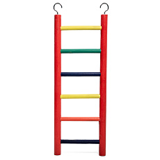 Triol Игрушка для птиц Лестница разноцветная