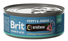 Brit Premium by Nature консервы для щенков всех пород (Ягненок)