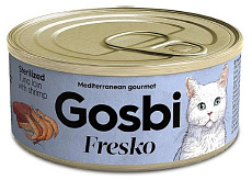 Gosbi Fresko Sterilized (Тунец, креветки)