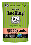 ZooRing Кусочки в соусе Лосось с черникой для стерилизованных кошек 