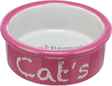 Trixie Миска для кошек с дизайном, розовый/светло-серый
