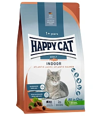 Happy Cat Adult Indoor (Атлантический лосось)