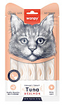 Wanpy Cat Нежное пюре из тунца и лосося