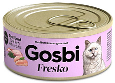 Gosbi Fresko Sterilized (Курица и кролик)