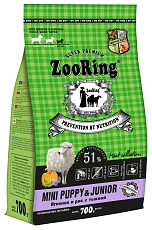 ZooRing Mini Puppy&Junior (Ягненок и рис с тыквой)