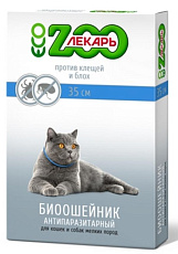 БИОошейник антипаразитный ЭКО ZOOЛЕКАРЬ, 35 см