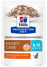 Hill's Prescription Diet k/d Early Stage Влажный корм для кошек с курицей
