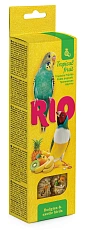 RIO Sticks Для волн. попугаев и экзотов (Троп. фрукты), 2х40 г