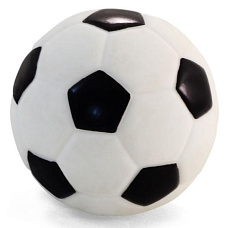 Triol 710001 Игрушка для собак "Мяч футбольный", Ø10 см