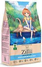 ZILLII Light & Sterilized Cat (Белая рыба, лосось)