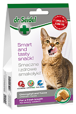 Dr. Seidel Snacks Лакомство для кошек для свежего дыхания