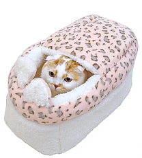 Теплая кроватка для кошек «Зайка»