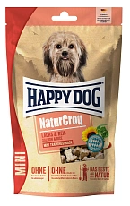 Happy Dog NaturCroq Mini Snack (Лосось с рисом)