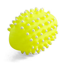 Triol Игрушка для собак Мяч для регби с шипами желтая