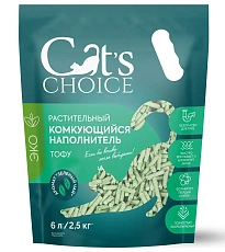 Cat's choice Наполнитель тофу (Зеленый чай)