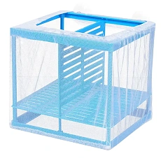 Naribo Отсадник сетчатый для аквариумных рыб, с перегородкой