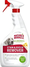 Nature's Miracle Stain & Odor Remover Dog, аромат дыни