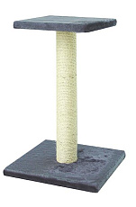 Когтеточка столбик с полкой "UrbanCat", 64 см
