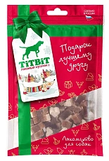 Косточки мясные ТИТБИТ для собак с индейкой и творогом