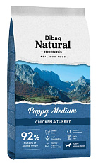 Dibaq Natural Moments Puppy Medium (Курица, индейка)