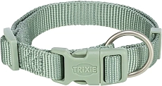 Trixie Ошейник Premium Collar серо-зеленый