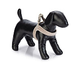 Beeztees Шлейка велюровая для собак, серая