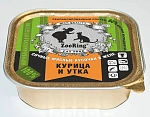 ZooRing Кусочки в желе Курица и утка