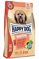 Happy Dog NaturCroq Adult Mini (Лосось и рис)