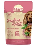 Araton для собак (Птица и кролик в соусе)