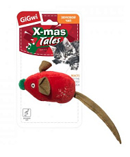 GiGwi X-mas Tales "Мышка со звуковым чипом"