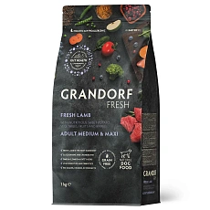 Grandorf Fresh Adult Medium & Maxi (Ягненок и батат)