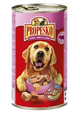 Propesko Chunks Dog (Говядина, курица, дичь)